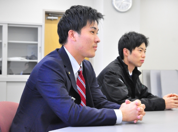 集合写真 手前から：仲子さん・北さん