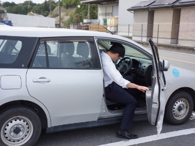 お客様への訪問